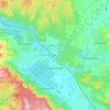 Lake Elsinore topographic map, elevation, terrain