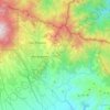 Boquete topographic map, elevation, terrain