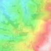 Ain Saadeh topographic map, elevation, terrain