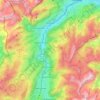 Boltigen topographic map, elevation, terrain