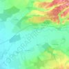 Tinca topographic map, elevation, terrain