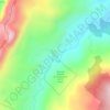 Reserva Natural de la Sociedad Civil El Porvenir topographic map, elevation, terrain
