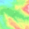 Ice House Reservoir topographic map, elevation, terrain