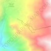 Water Flow topographic map, elevation, terrain