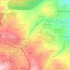 Molo topographic map, elevation, terrain