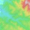 Kinta River topographic map, elevation, terrain
