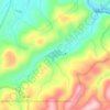 Tellico Lake topographic map, elevation, terrain