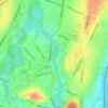 Lake Whitney topographic map, elevation, terrain