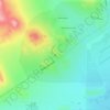 Edwards Air Force Base topographic map, elevation, terrain