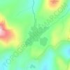 Loch Enoch topographic map, elevation, terrain