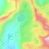 Nine Lake Basin topographic map, elevation, terrain