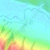 Остров topographic map, elevation, terrain