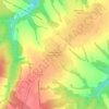 Карандышево topographic map, elevation, terrain