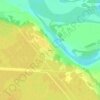 Борки topographic map, elevation, terrain