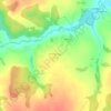 Клин-Бельдин topographic map, elevation, terrain