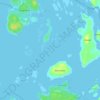 Värmdö kommun topographic map, elevation, terrain