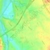 Roman Fort topographic map, elevation, terrain