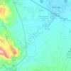 Hex River topographic map, elevation, terrain