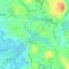 Pillings Pond topographic map, elevation, terrain