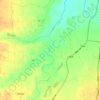 西营河 topographic map, elevation, terrain