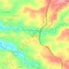 Reserva Natural de la Sociedad Civil Amalaka topographic map, elevation, terrain