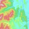 Sungai Semantan topographic map, elevation, terrain