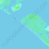 Sandspit topographic map, elevation, terrain
