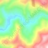 Craigs Creek topographic map, elevation, terrain