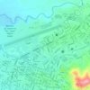 Toscana Circle topographic map, elevation, terrain
