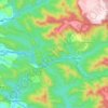 Pamba river topographic map, elevation, terrain