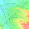 Katta-Kurgan topographic map, elevation, terrain