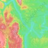 Yarí topographic map, elevation, terrain