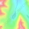 Barah Broq topographic map, elevation, terrain