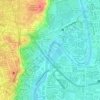 Marikina River topographic map, elevation, terrain