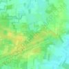 Drongengoedbos topographic map, elevation, terrain