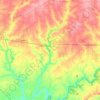 Duck River topographic map, elevation, terrain