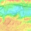 Hilly Fields Local Nature Reserve topographic map, elevation, terrain