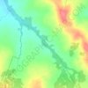 Arroyo Naranjo topographic map, elevation, terrain