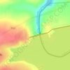 Vaal Dam topographic map, elevation, terrain