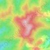 Viva Natura Majevica topographic map, elevation, terrain