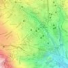 Plaza Abaroa topographic map, elevation, terrain