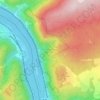 Teufelskadrich bei Lorch topographic map, elevation, terrain