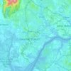 Iskandar Puteri topographic map, elevation, terrain