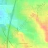 Aurora topographic map, elevation, terrain