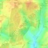 Hatfield Forest topographic map, elevation, terrain