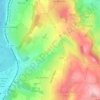 Laudemarière topographic map, elevation, terrain