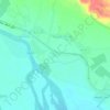 Abazai topographic map, elevation, terrain