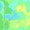 Berry Lake topographic map, elevation, terrain