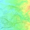 Bicol River topographic map, elevation, terrain