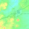 Tucumcari topographic map, elevation, terrain